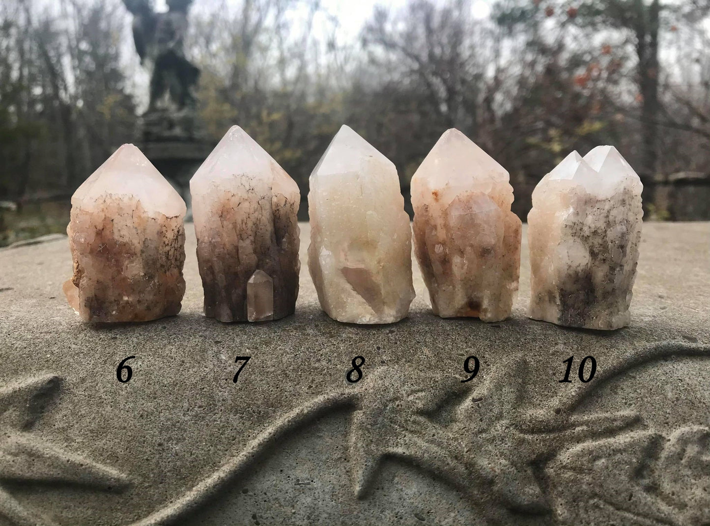 Candle Quartz Tower