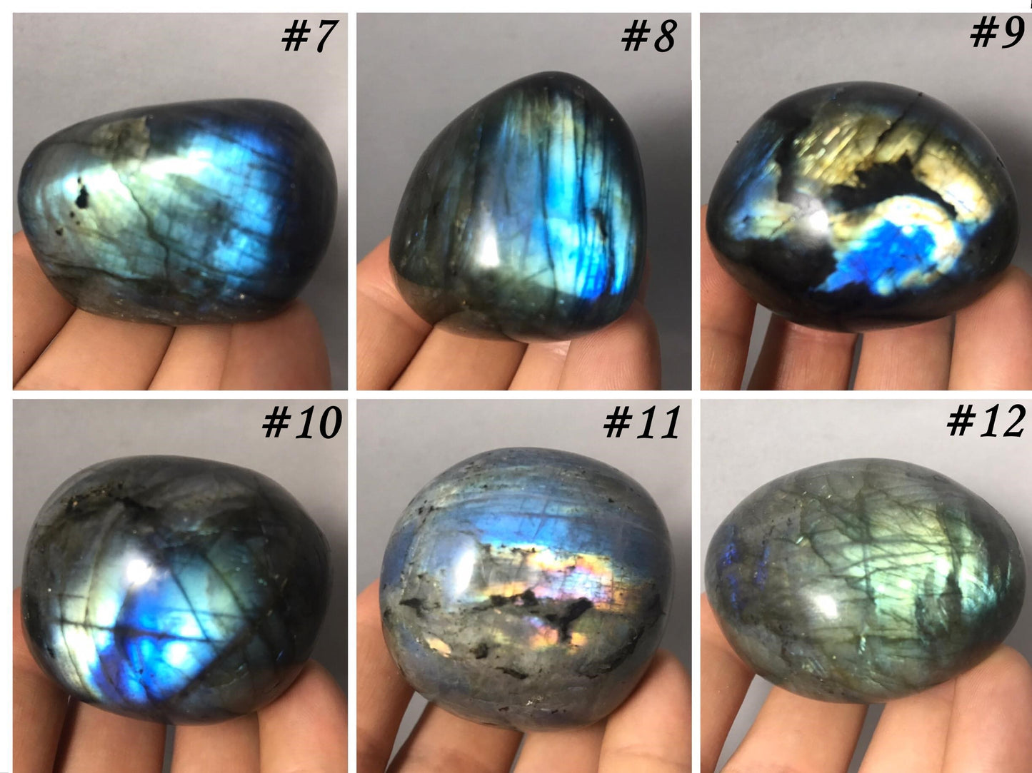 Labradorite Palm Stones