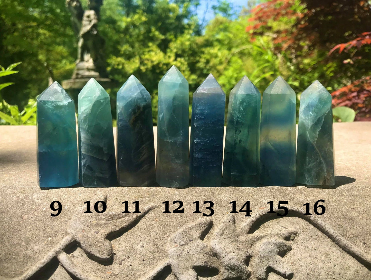 Blue Fluorite Towers