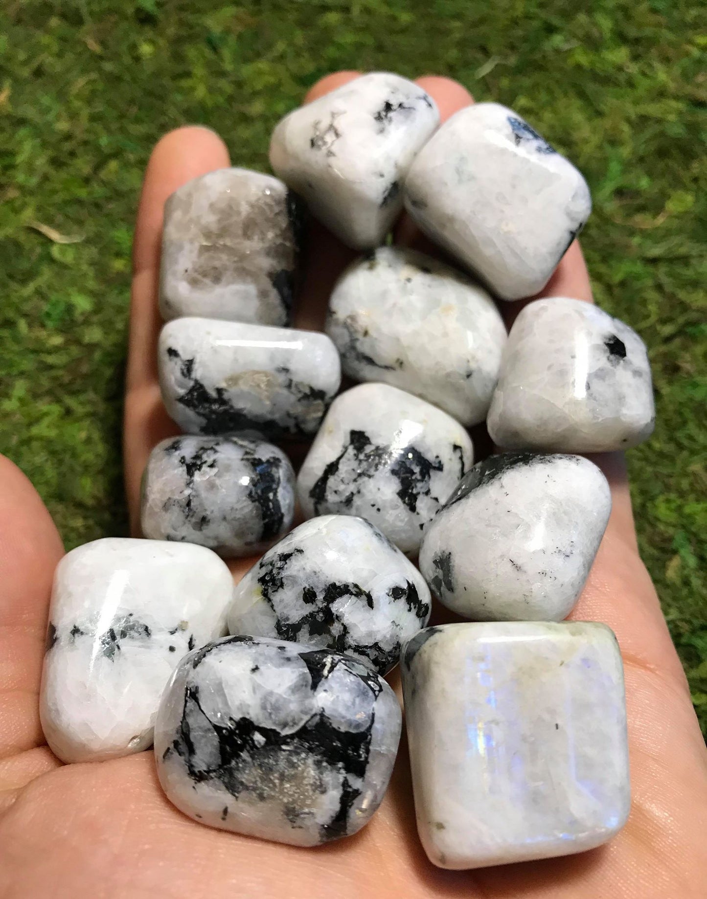 Rainbow Moonstone - Gem Realm
