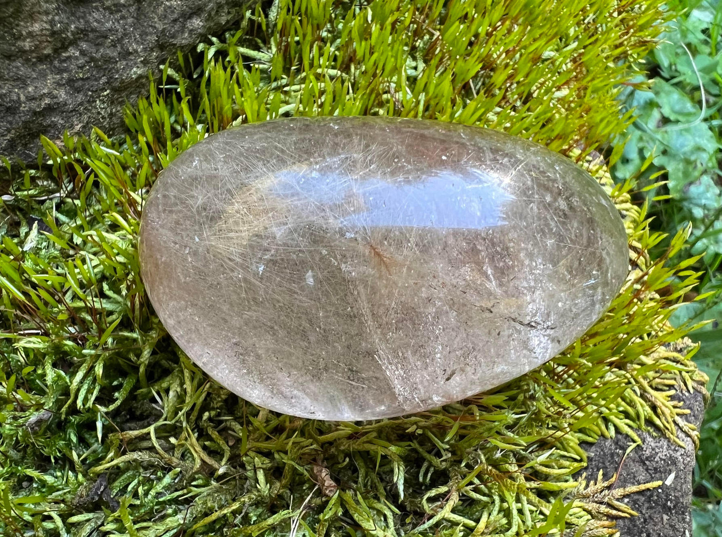 Rutilated Quartz Dome