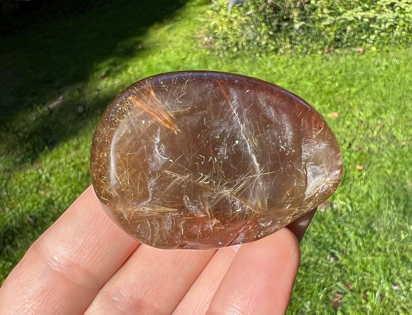 Rutilated Quartz Dome