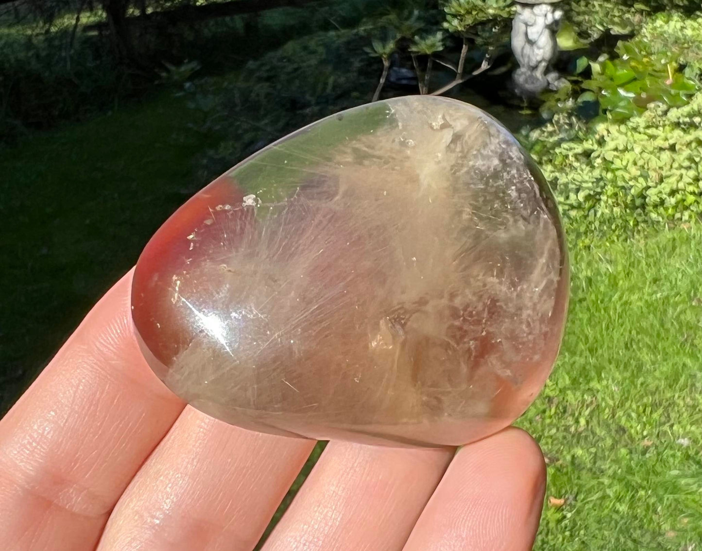 Rutilated Quartz Dome