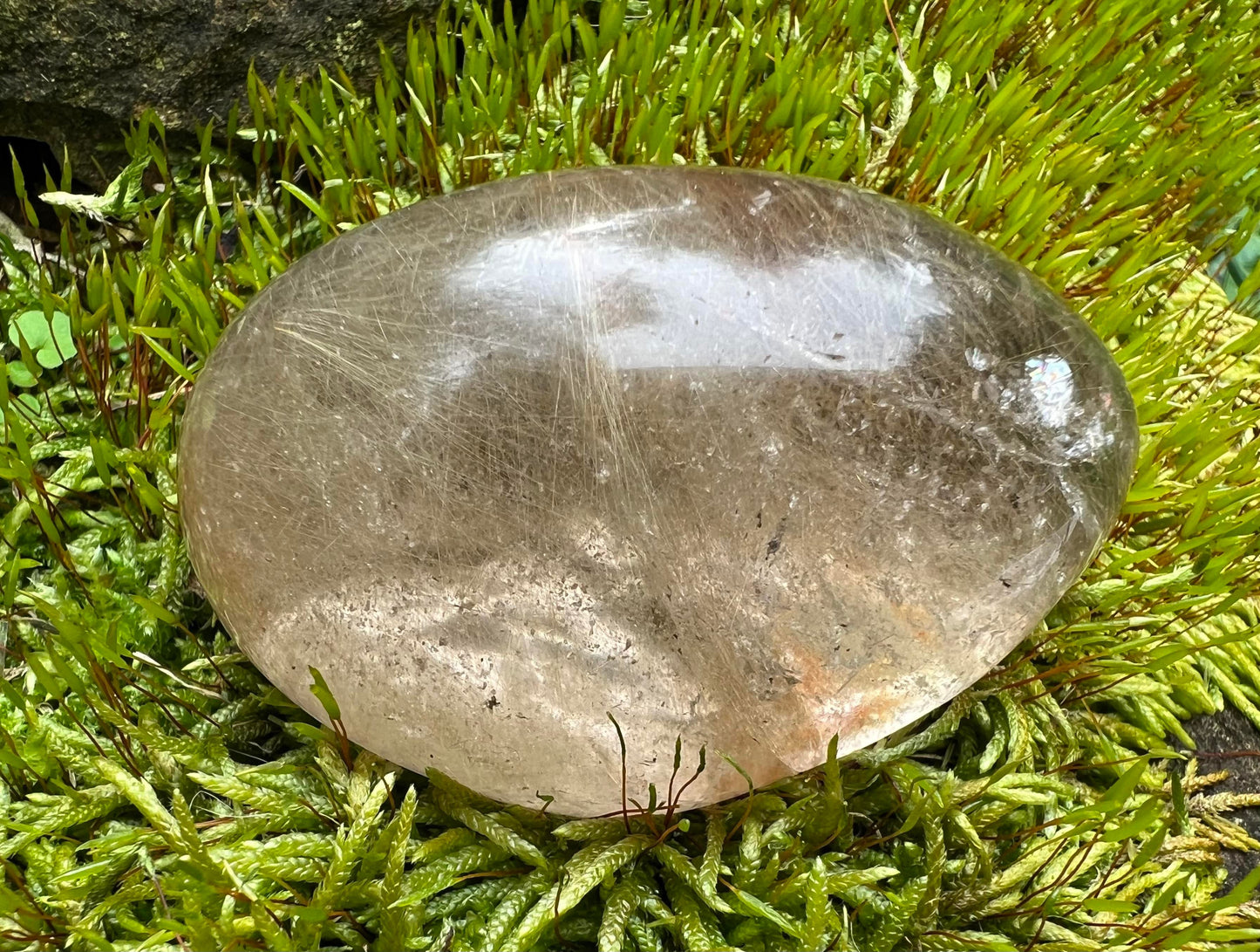 Rutilated Quartz Dome