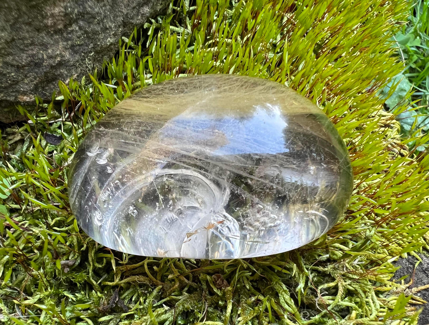 Rutilated Quartz Dome