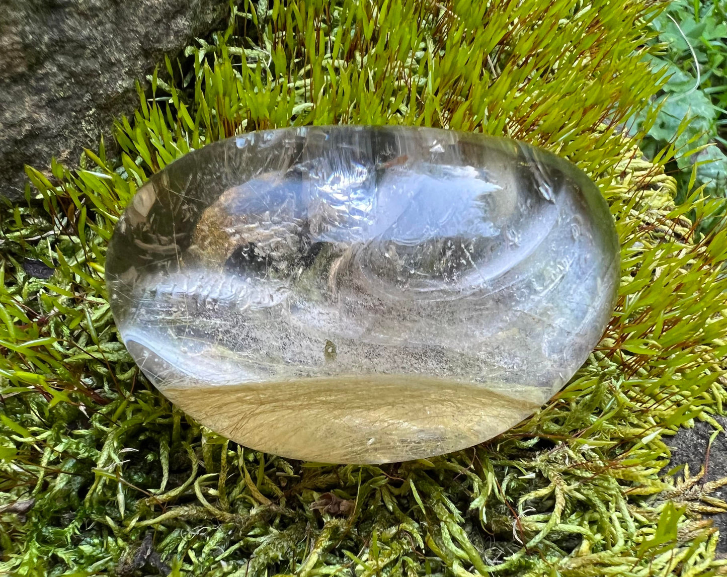 Rutilated Quartz Dome