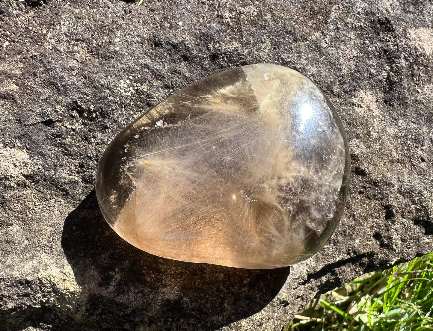 Rutilated Quartz Dome