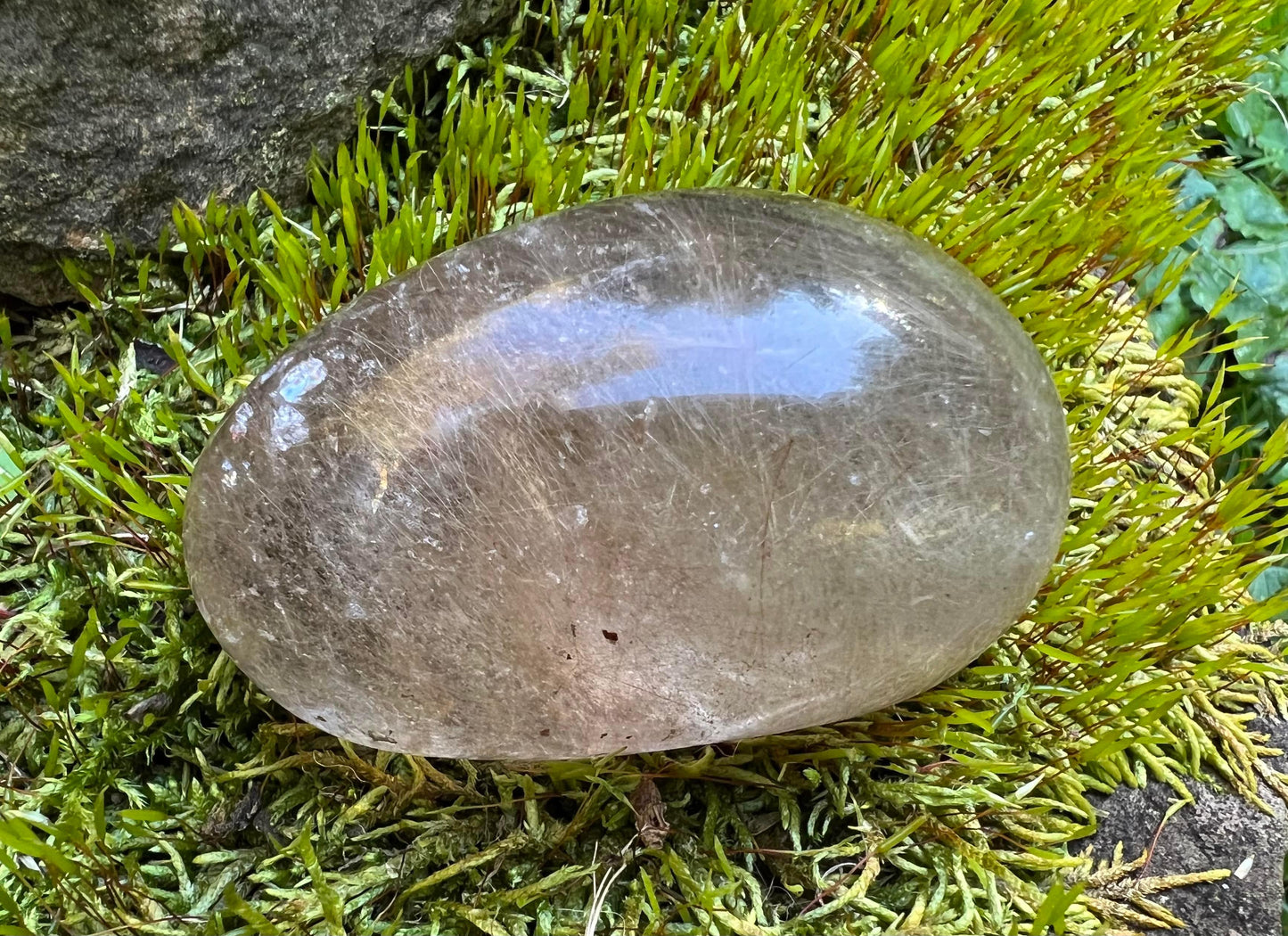 Rutilated Quartz Dome