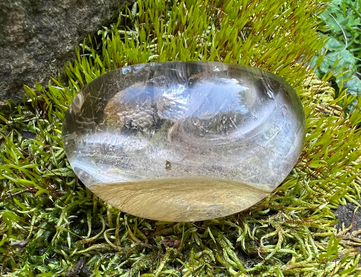 Rutilated Quartz Dome