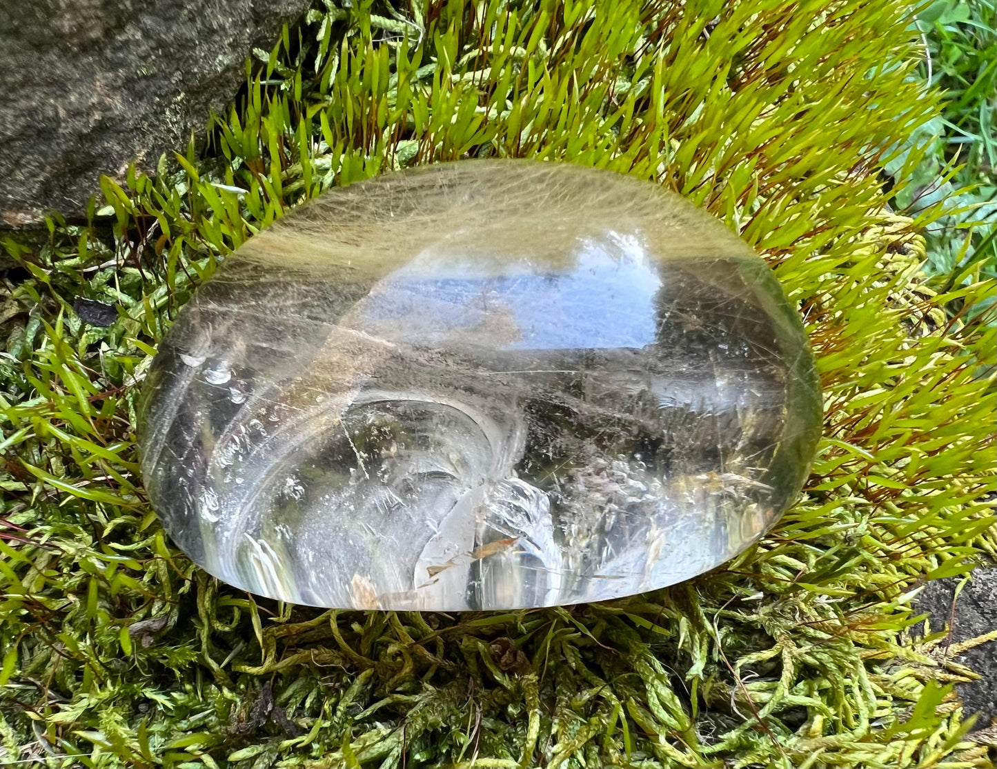 Rutilated Quartz Dome