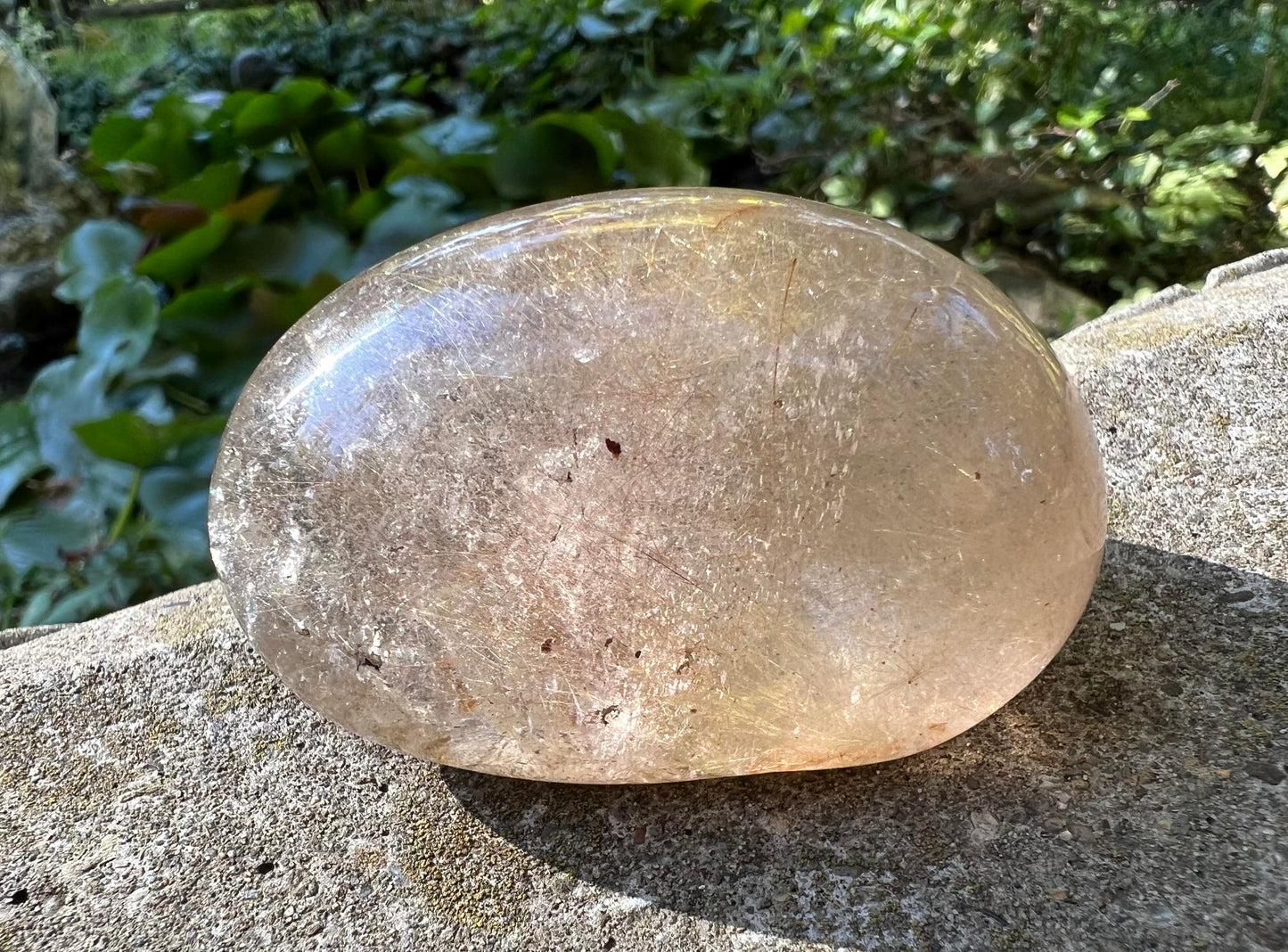 Rutilated Quartz Dome