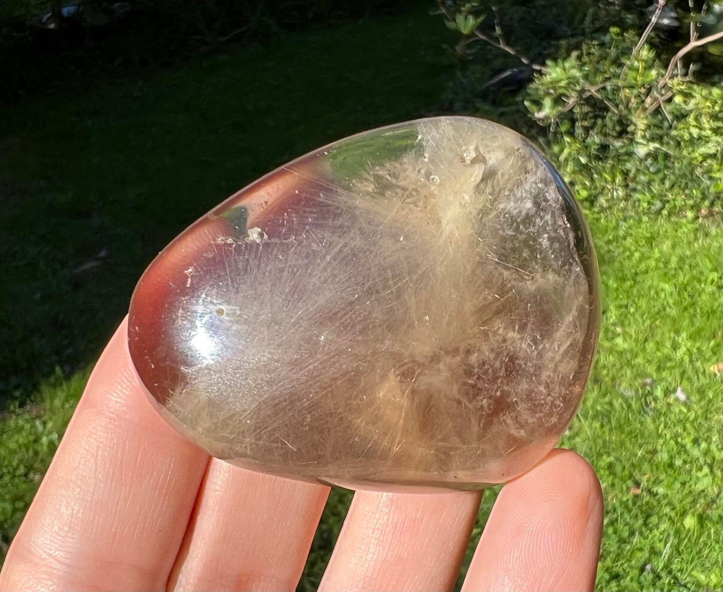 Rutilated Quartz Dome