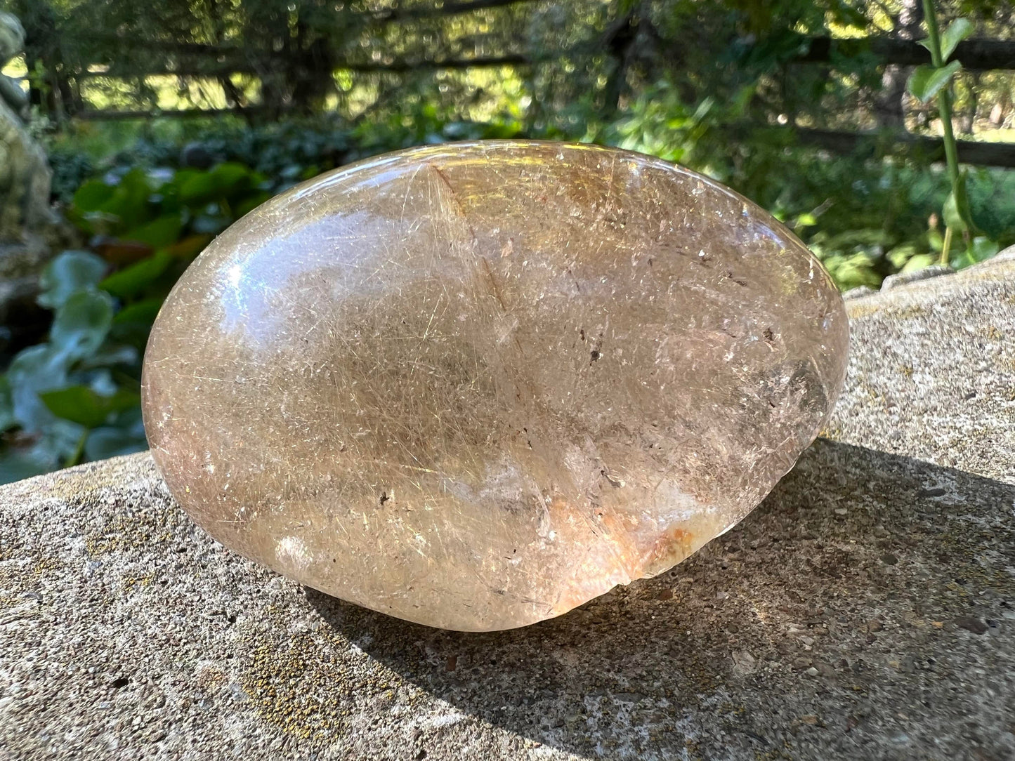 Rutilated Quartz Dome