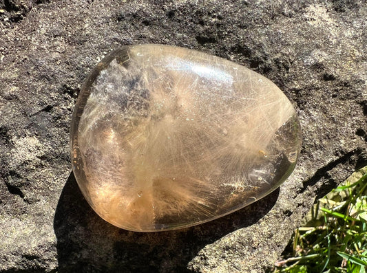 Rutilated Quartz Dome