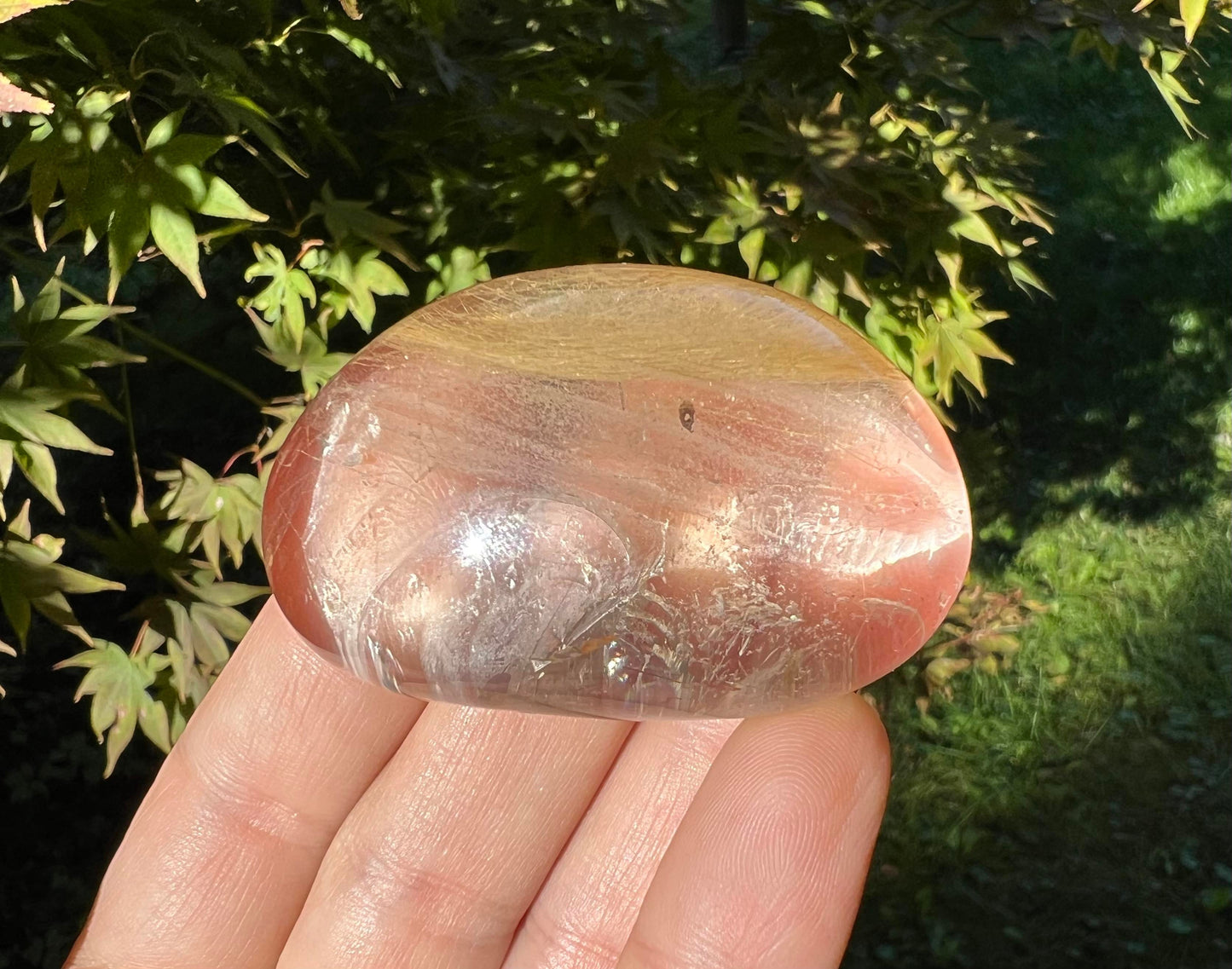 Rutilated Quartz Dome
