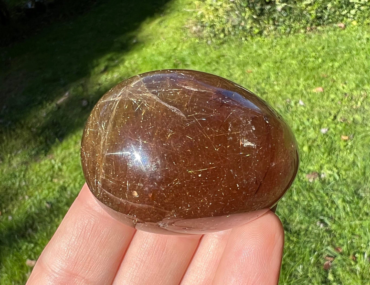 Rutilated Quartz Dome