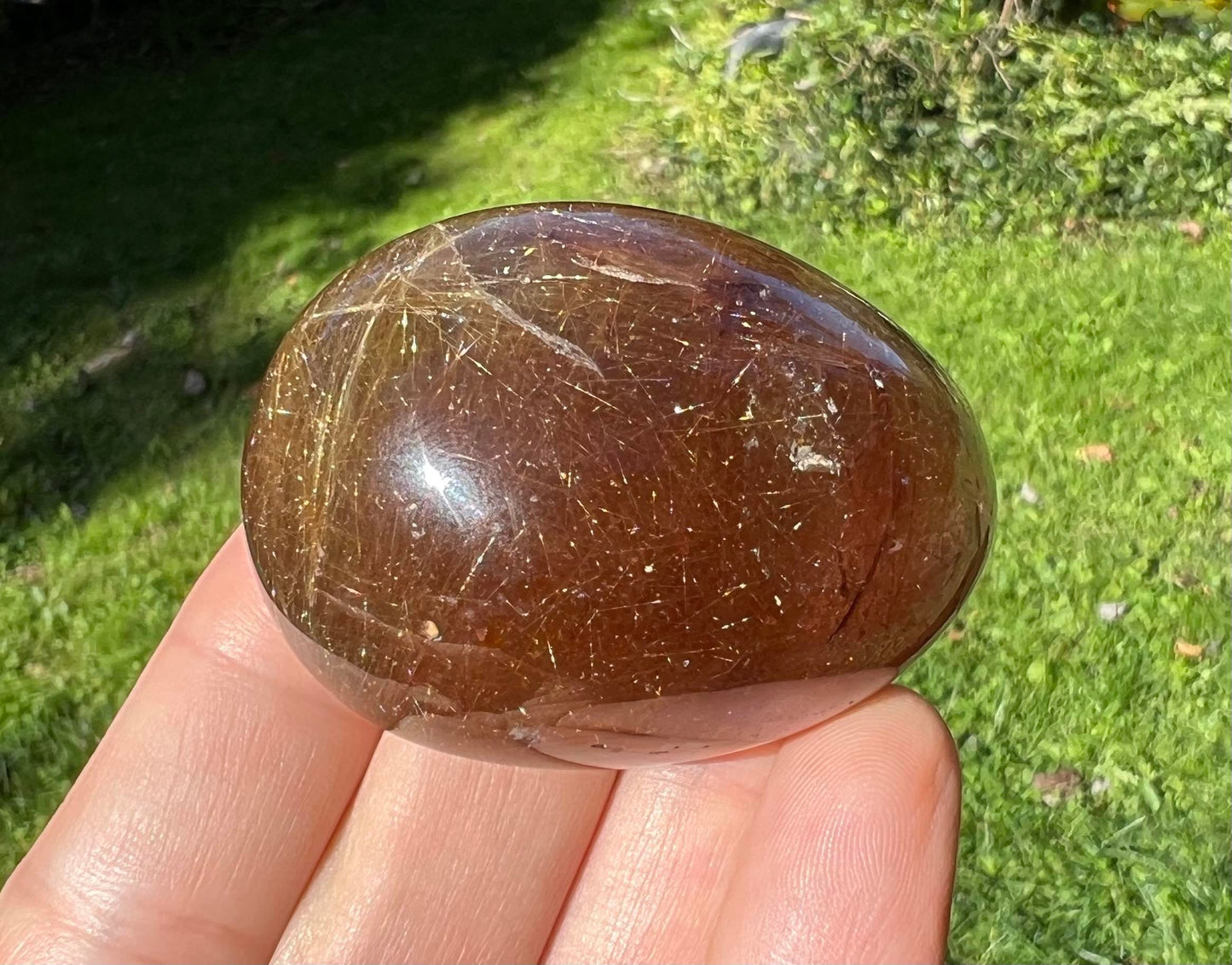 Rutilated Quartz Dome