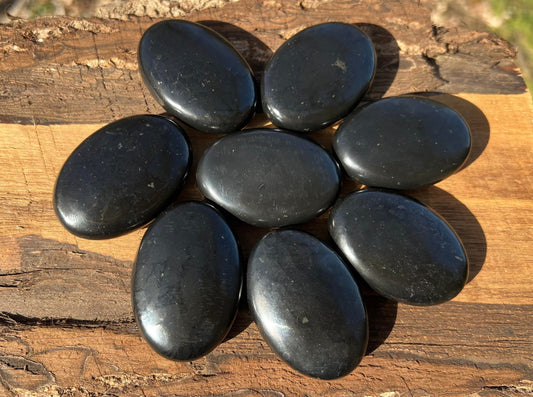 Shungite Palm Stones