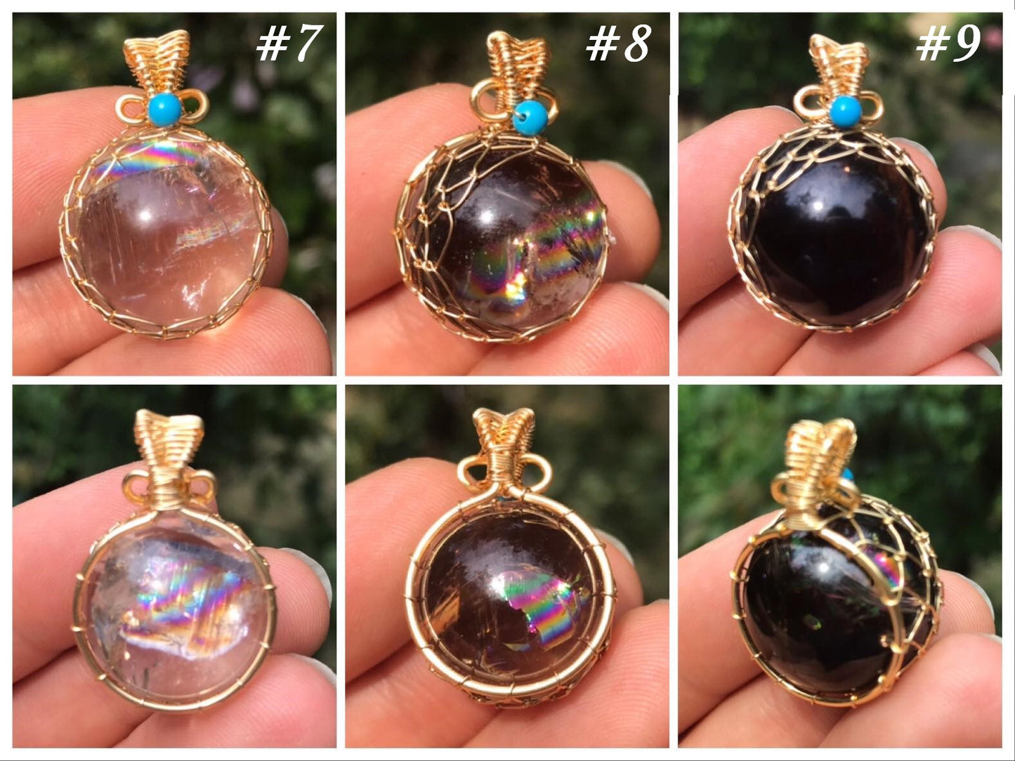 Quartz Crystal Sphere Pendant