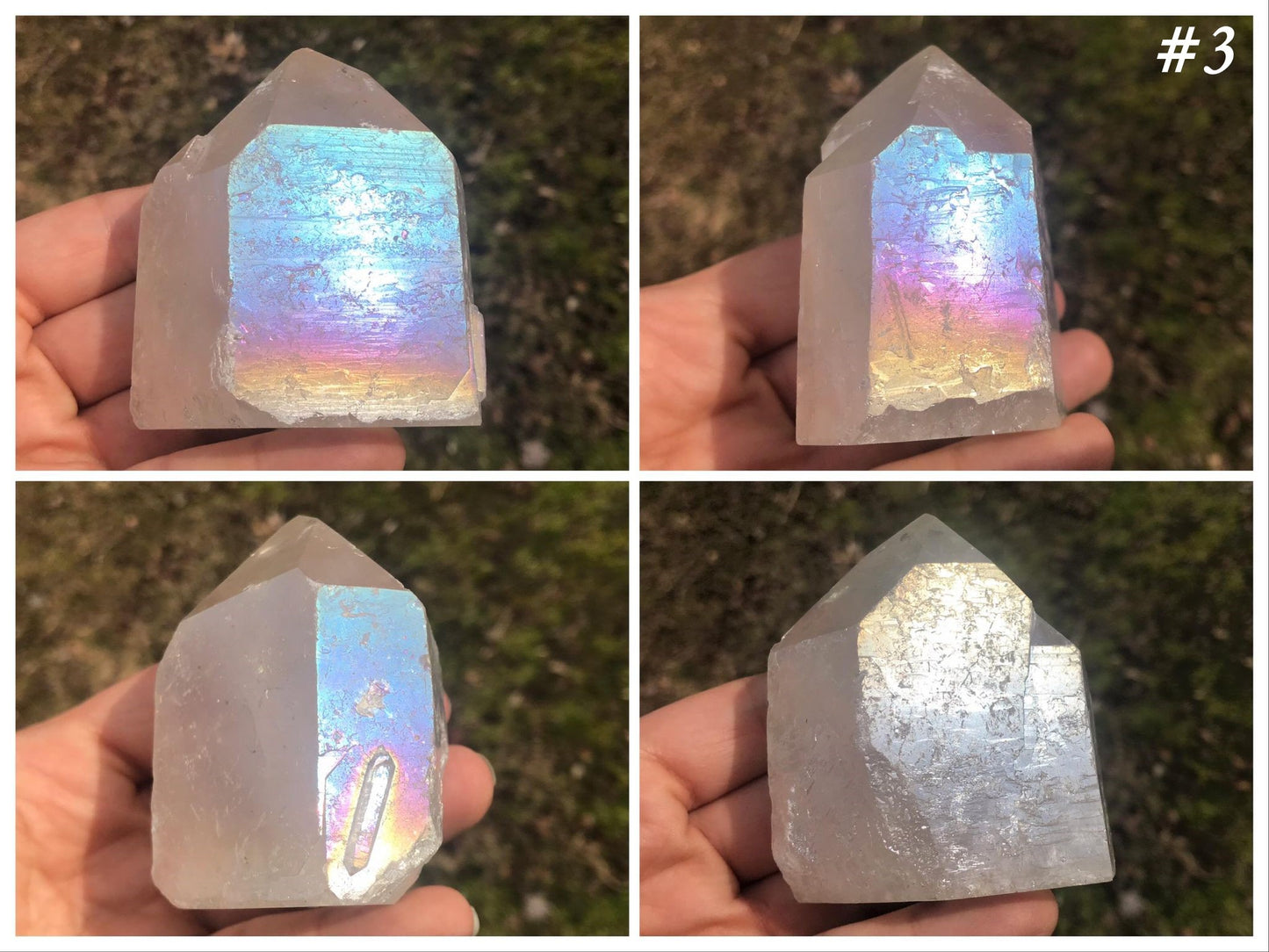 Angel Aura Quartz Point Towers ~ Large