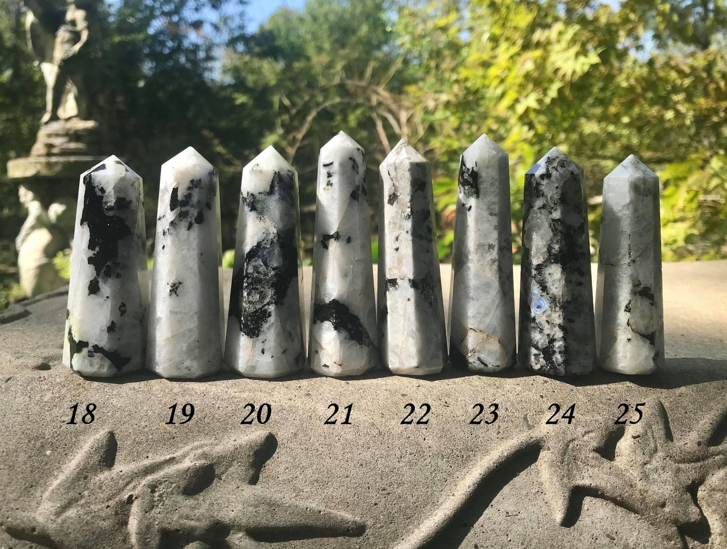 Rainbow Moonstone Towers - Gem Realm