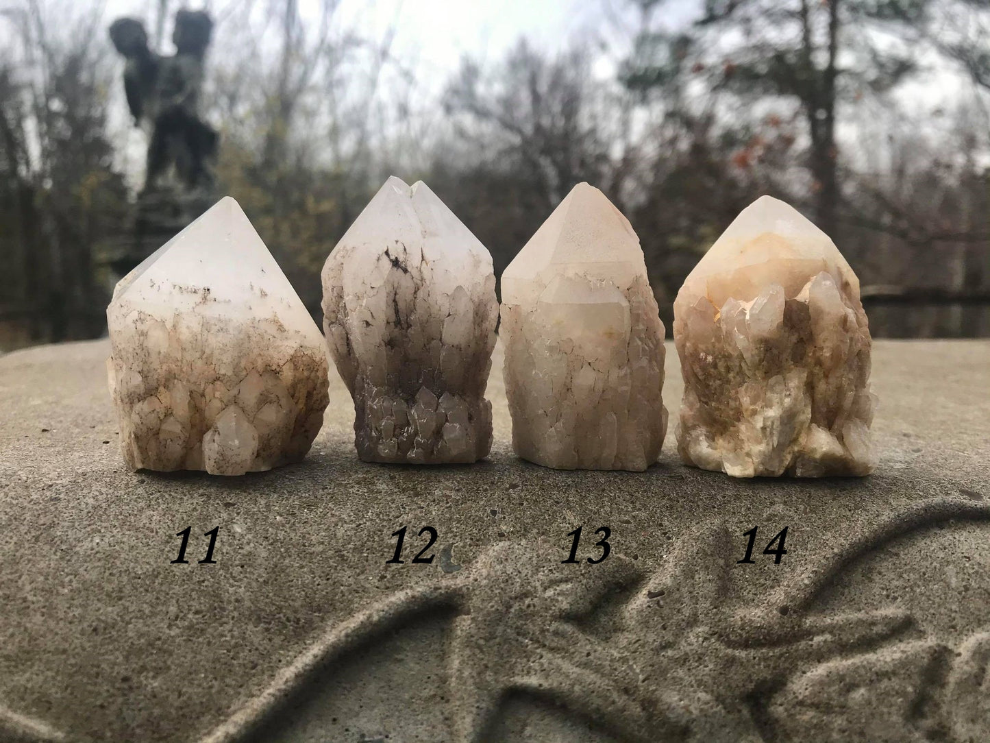 Candle Quartz Tower