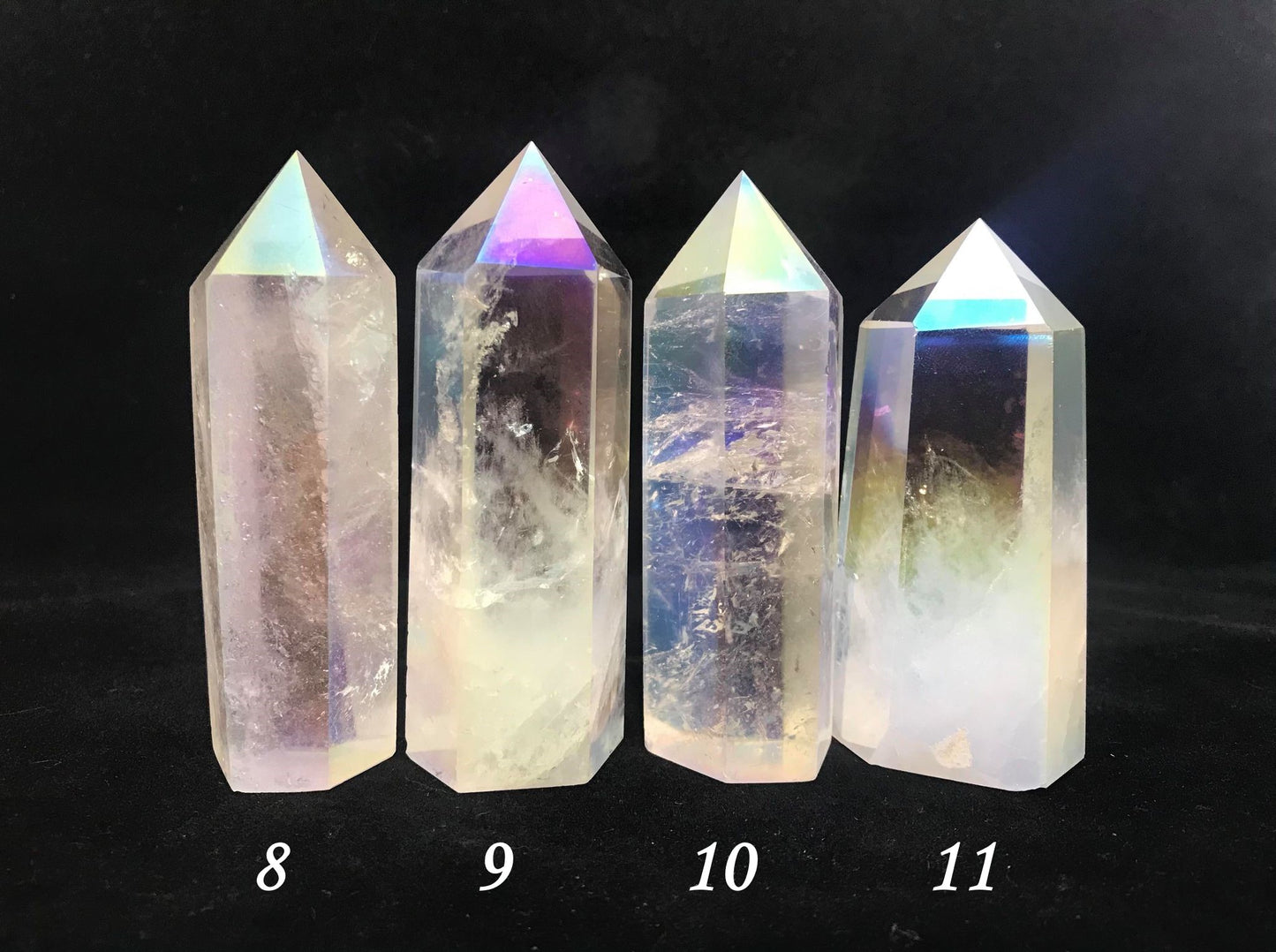 Angel Aura Quartz Towers ~ Medium ~ Large