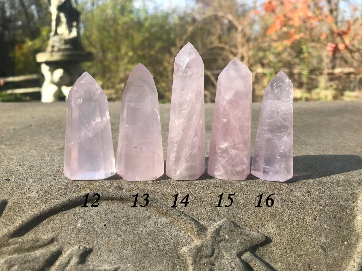 Rose Quartz Towers ~ Mini ~ Small ~ Medium