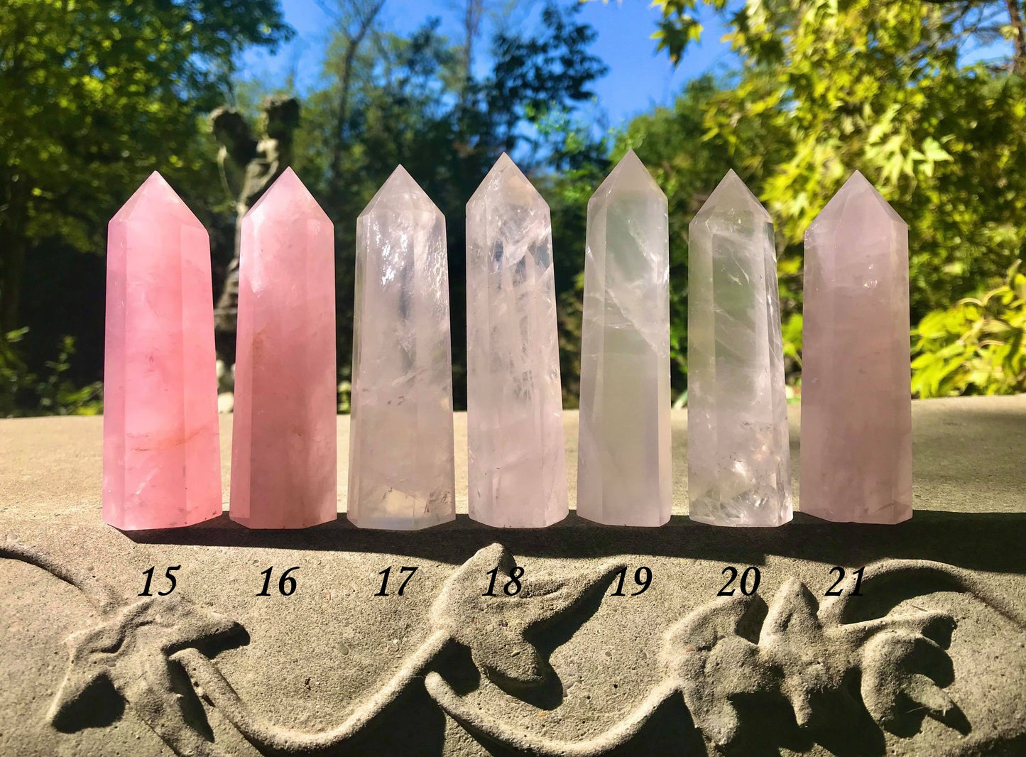 Rose Quartz Towers ~ Medium ~ Large - Gem Realm