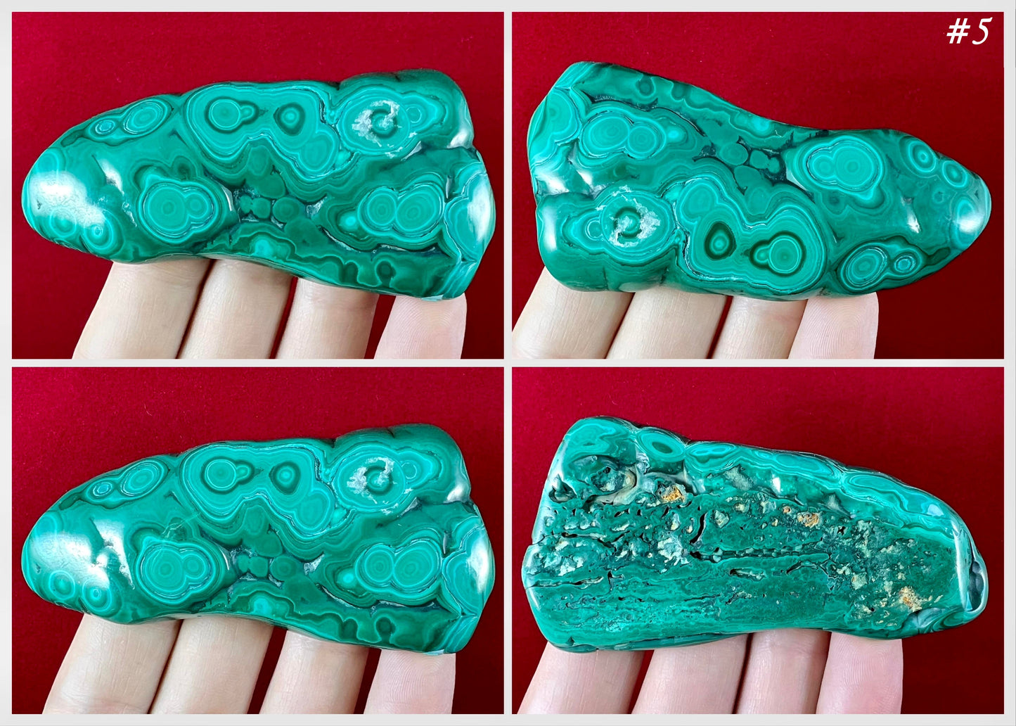 Malachite Freeforms ~ Polished Specimens