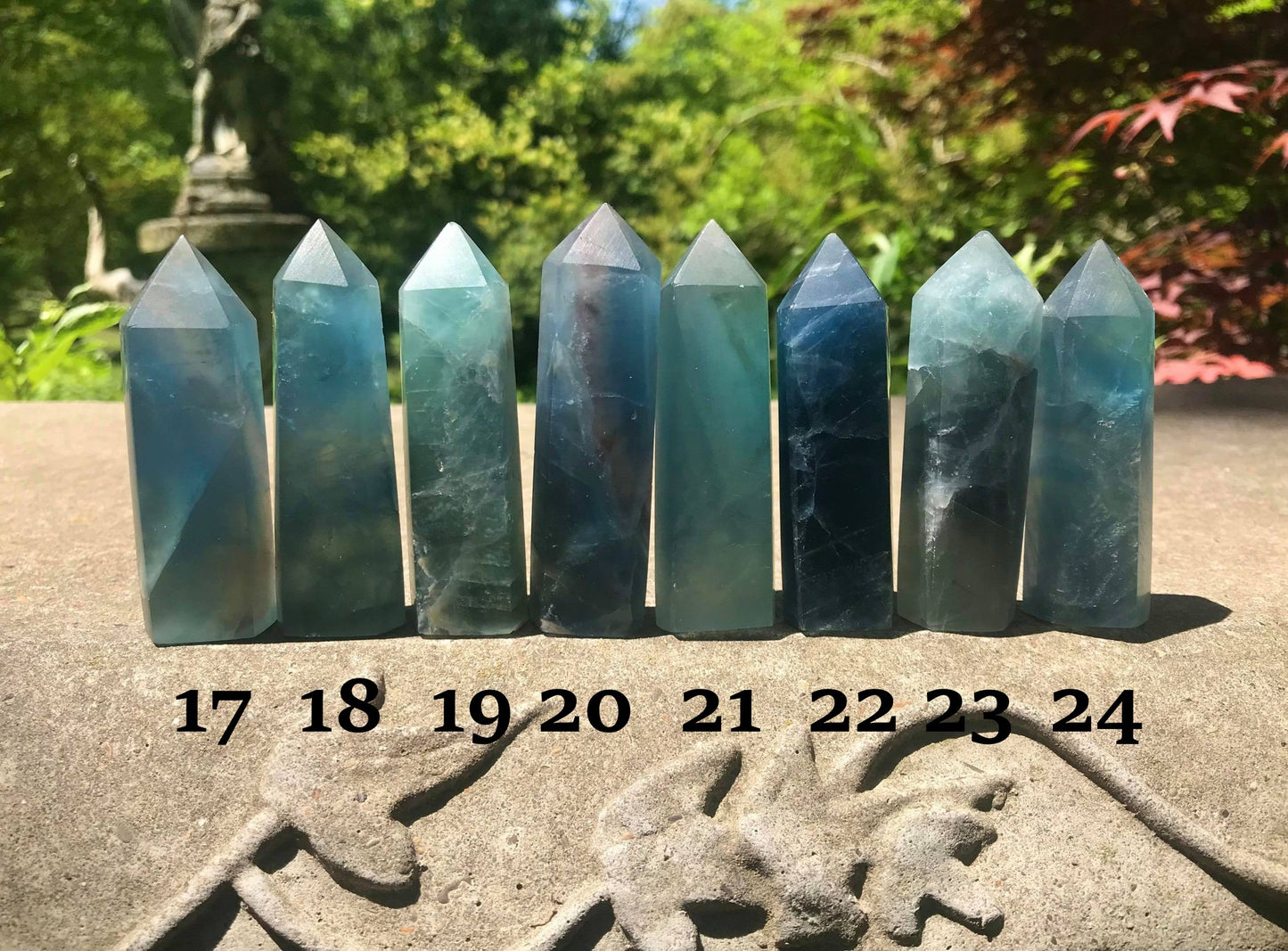Blue Fluorite Towers