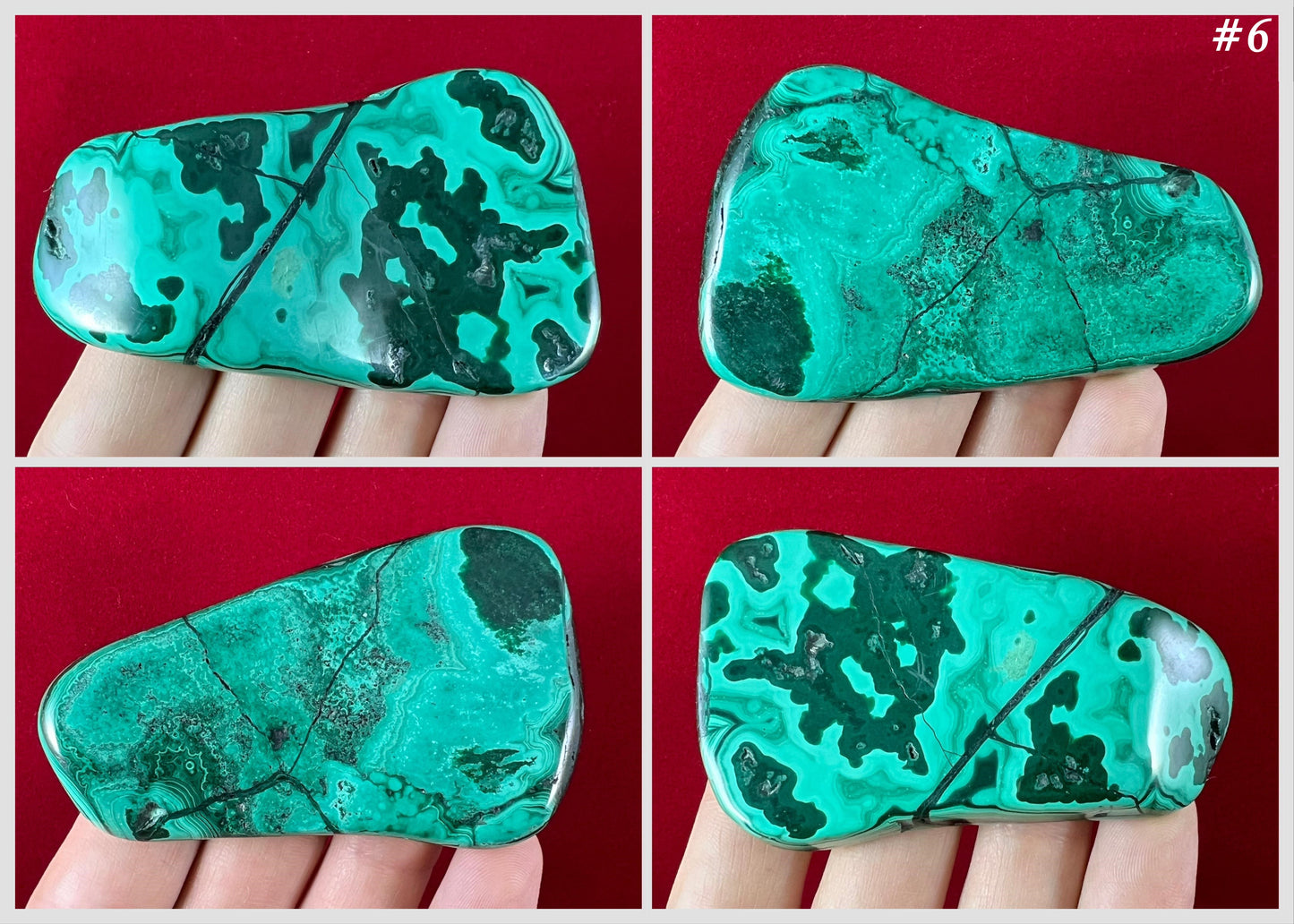 Malachite Freeforms ~ Polished Specimens