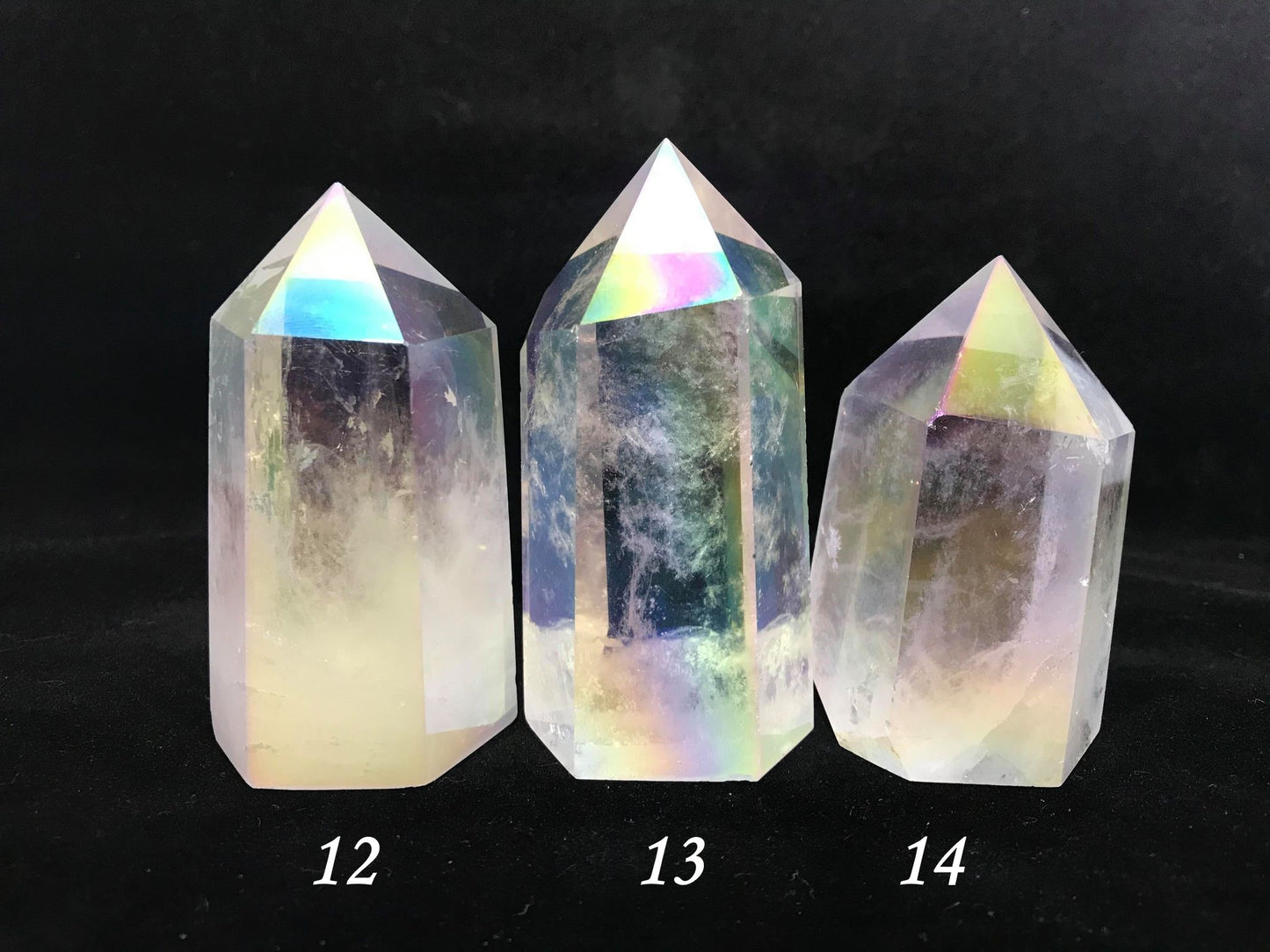 Angel Aura Quartz Towers ~ Medium ~ Large