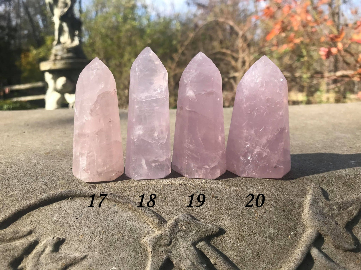 Rose Quartz Towers ~ Mini ~ Small ~ Medium