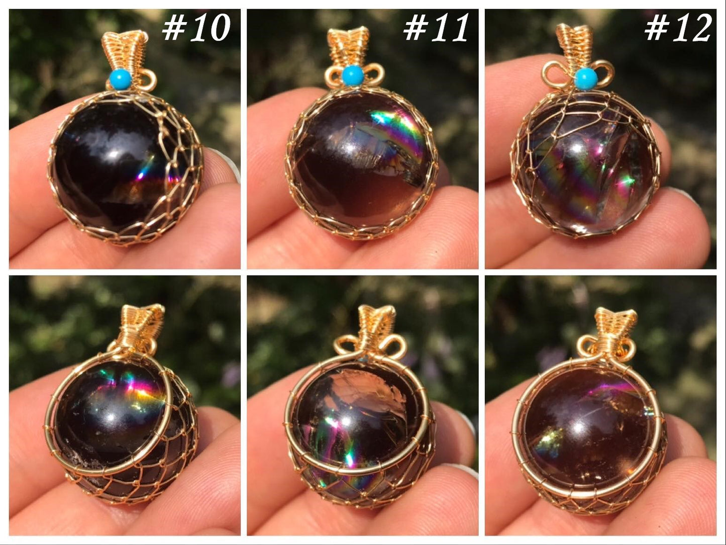 Quartz Crystal Sphere Pendant