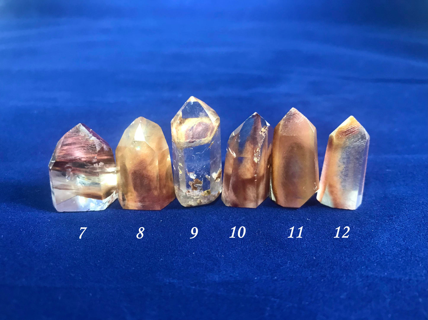 Amphibole Quartz Mini Towers