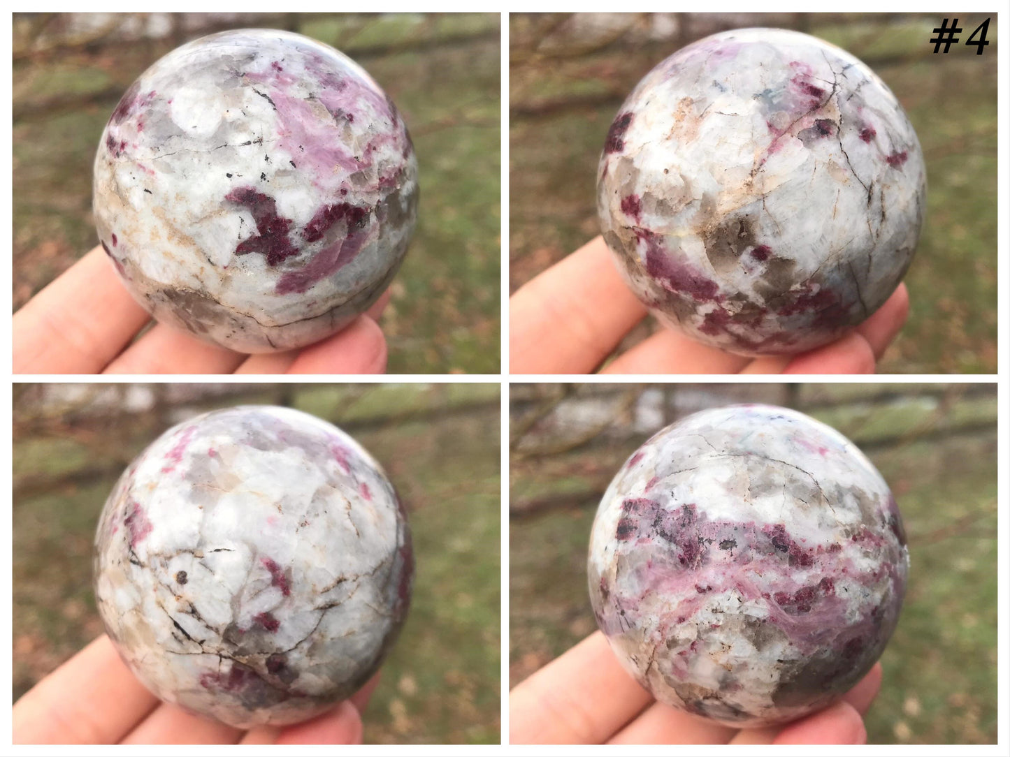 Rubellite Spheres - Gem Realm