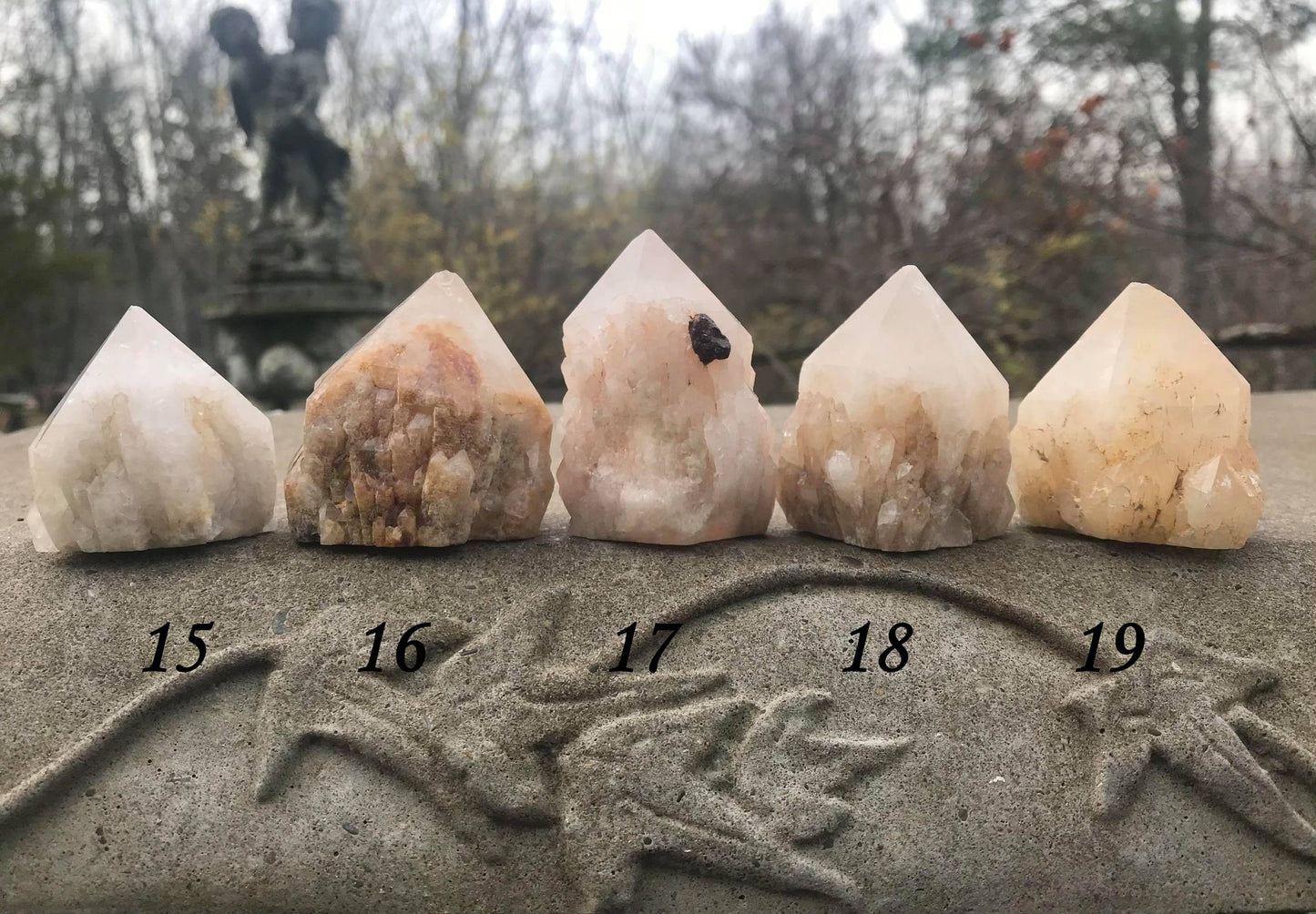 Candle Quartz Tower