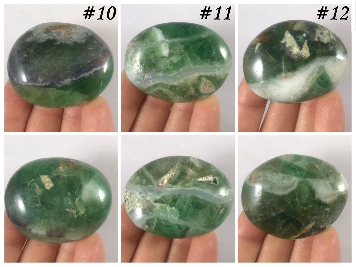 Rainbow Fluorite Palm Stones