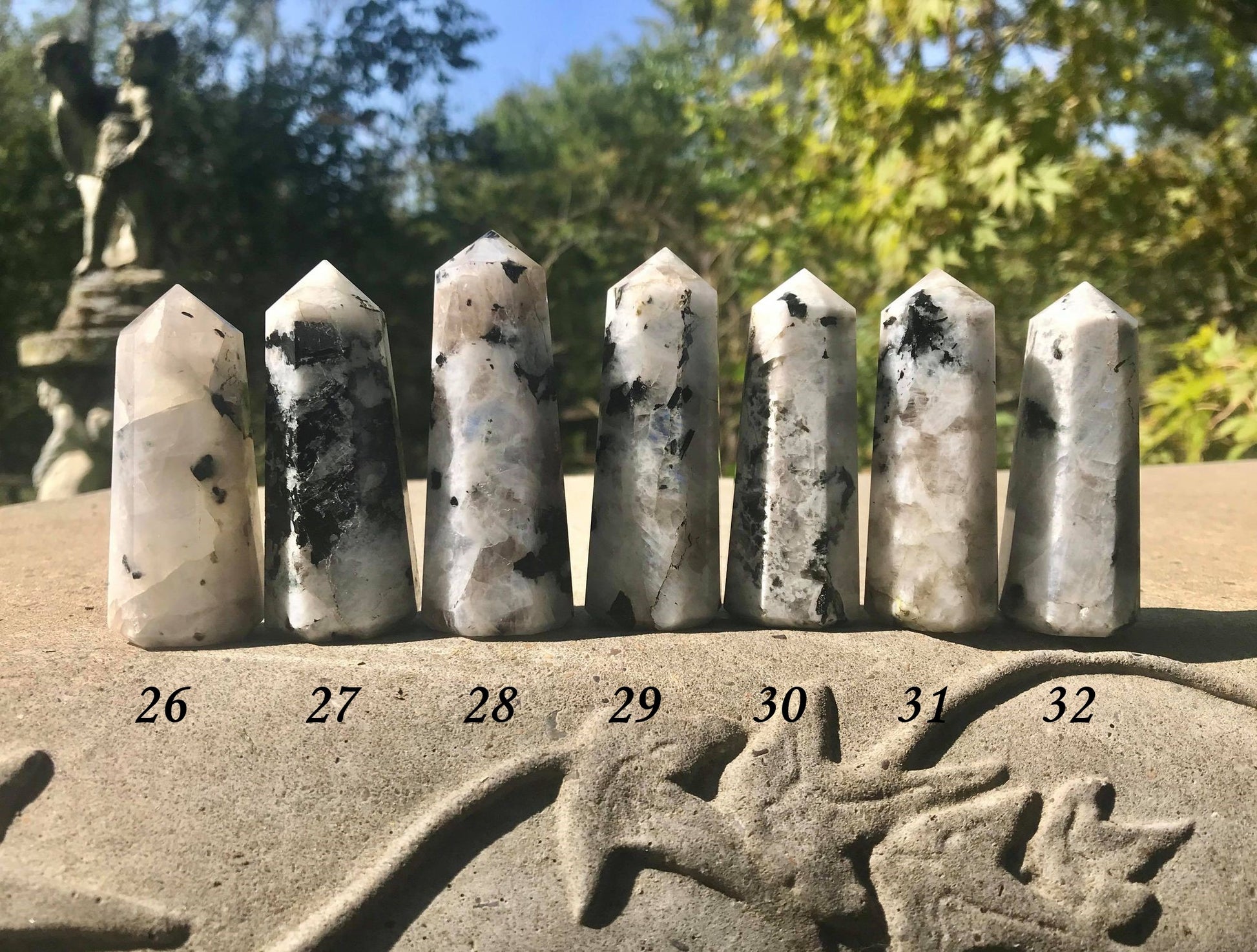 Rainbow Moonstone Towers - Gem Realm