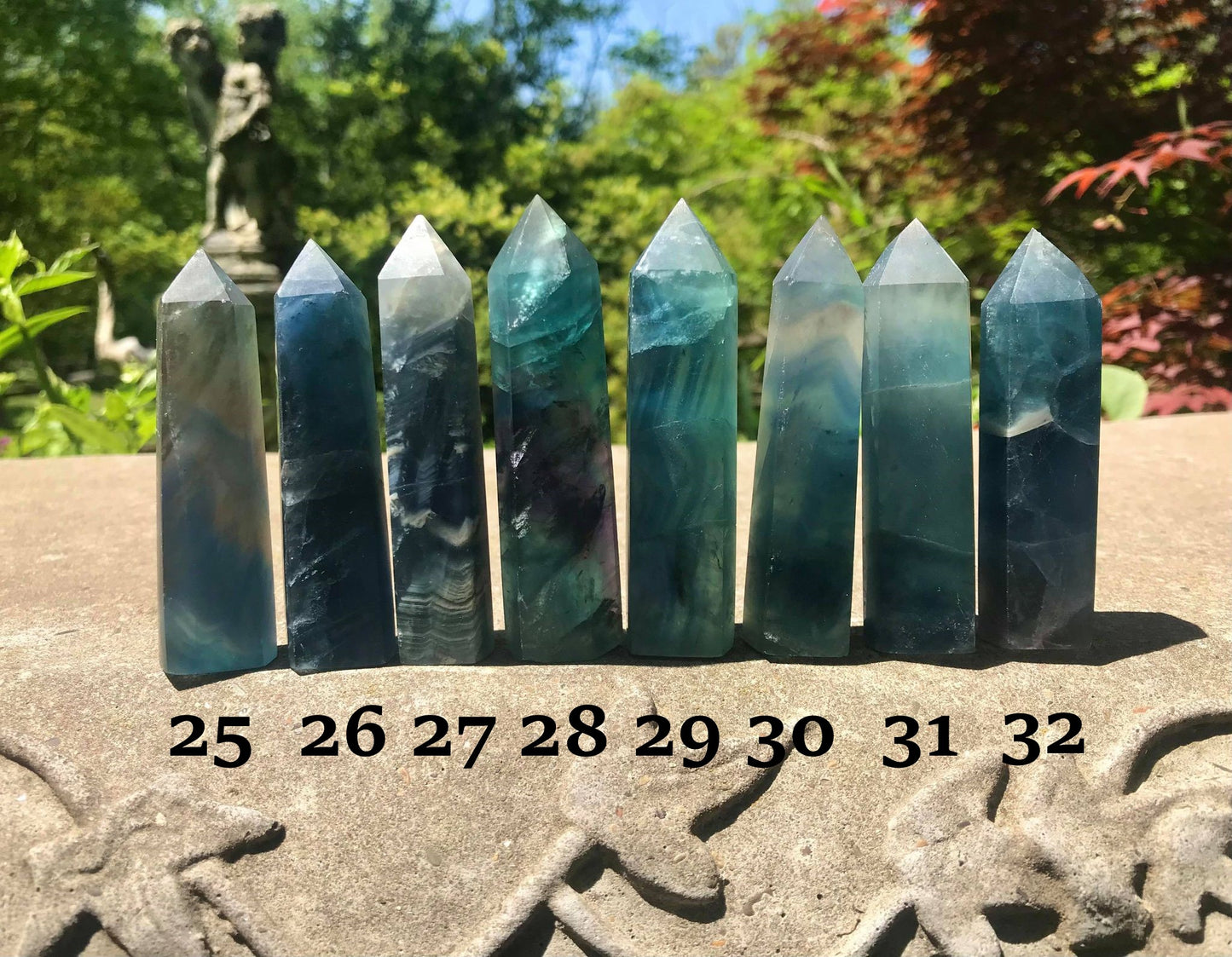 Blue Fluorite Towers