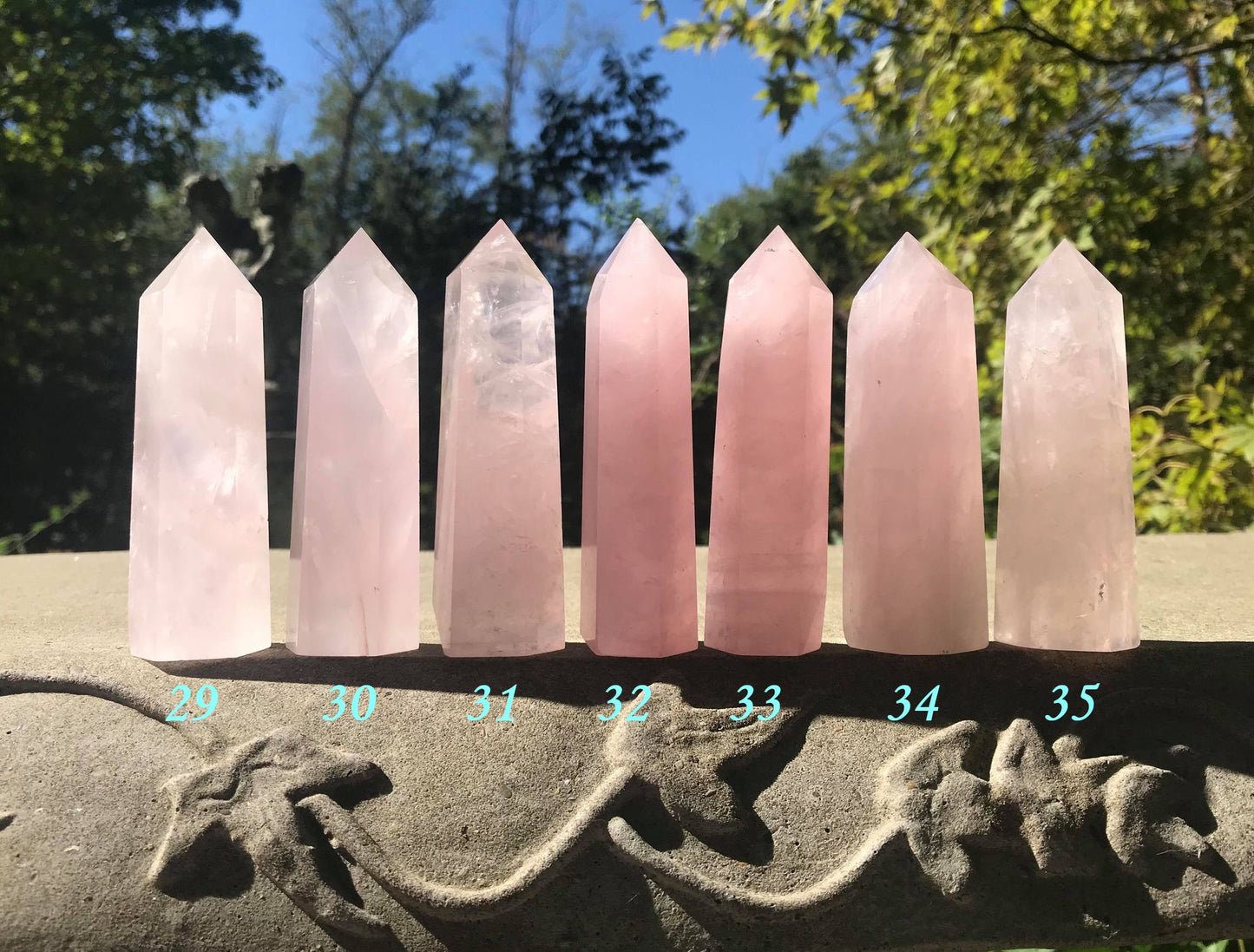Rose Quartz Towers ~ Medium ~ Large - Gem Realm