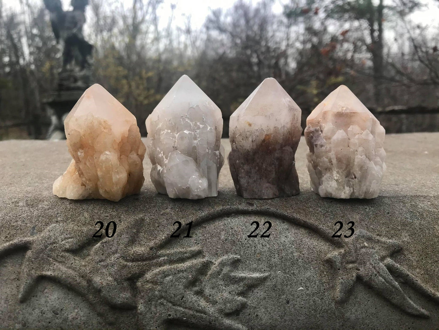 Candle Quartz Tower