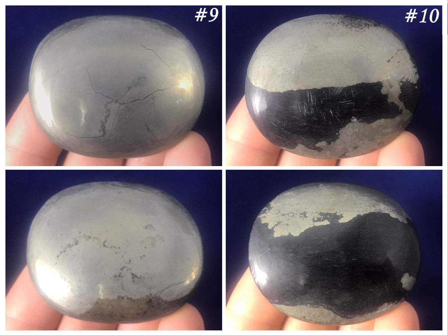 Pyrite Palm Stones - Gem Realm