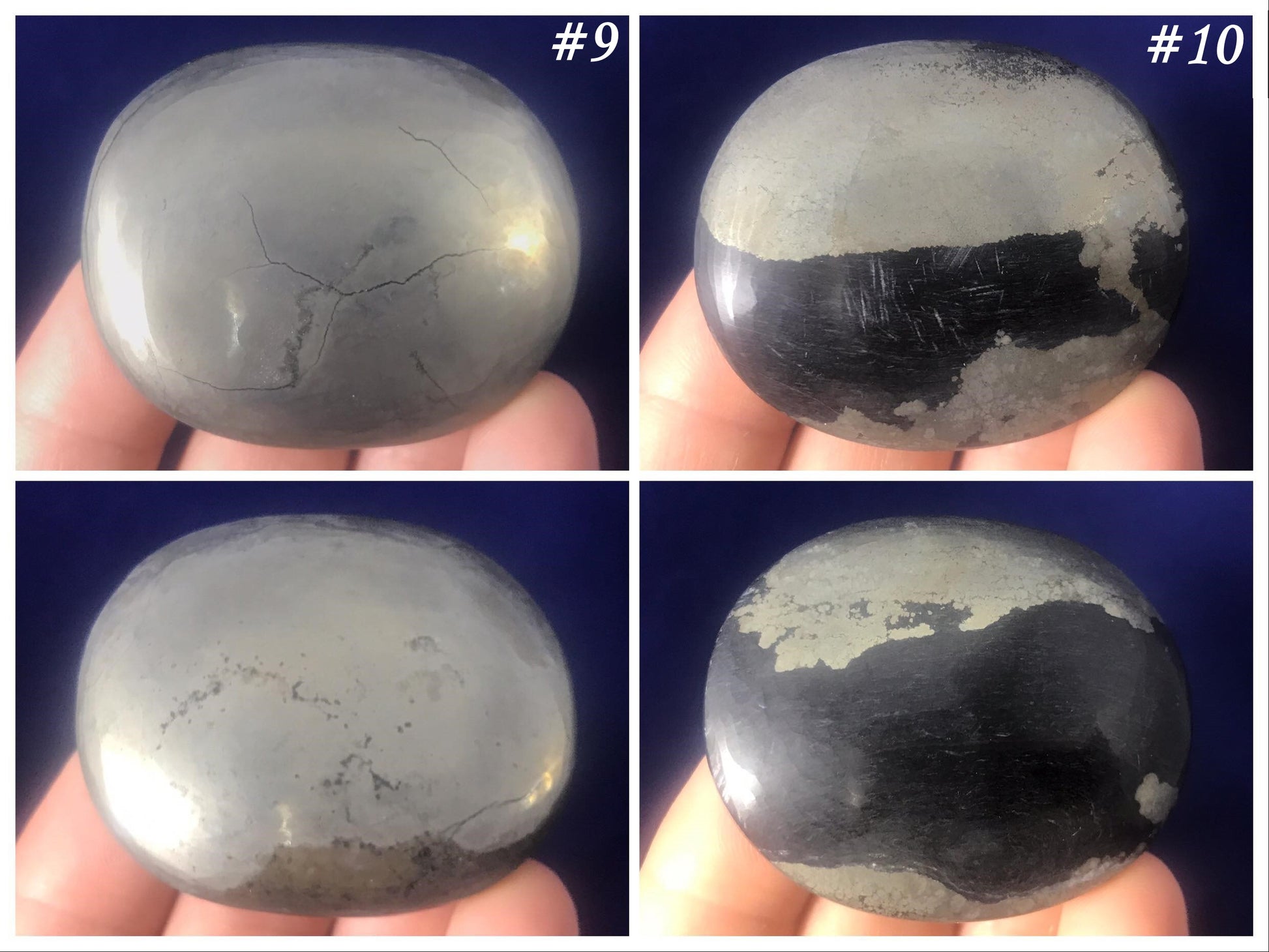 Pyrite Palm Stones - Gem Realm