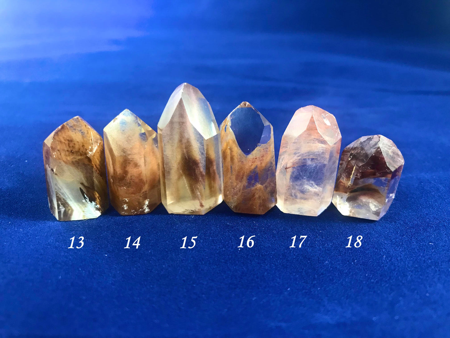 Amphibole Quartz Mini Towers
