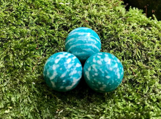 Amazonite Mini Spheres - Gem Realm