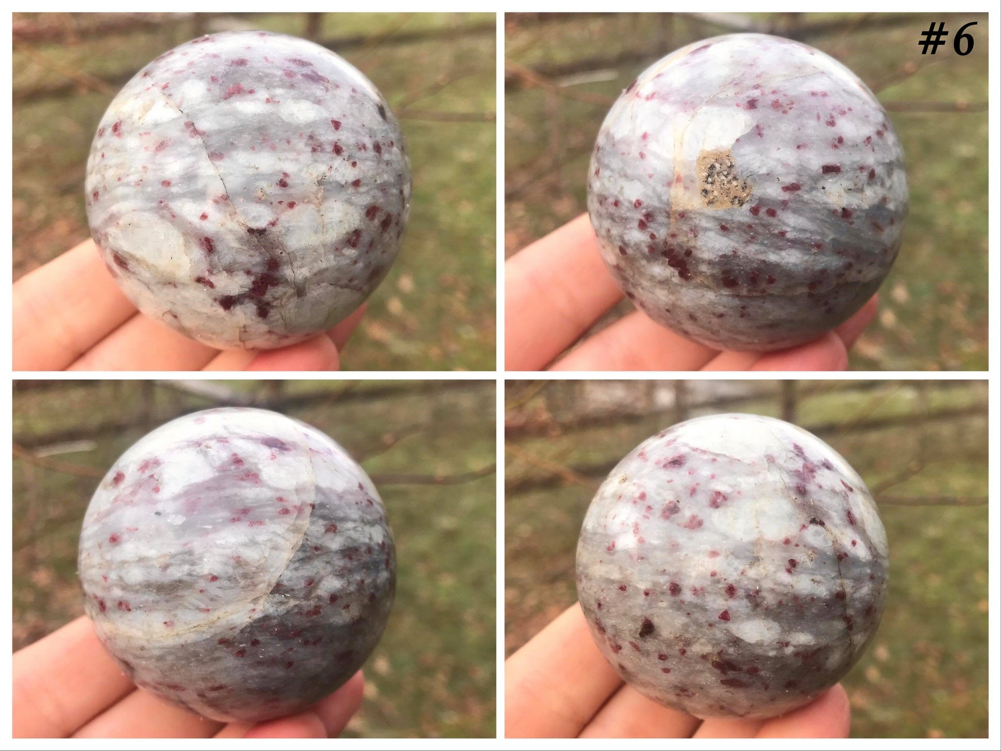 Rubellite Spheres - Gem Realm