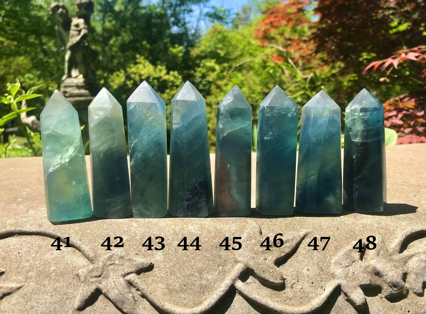 Blue Fluorite Towers