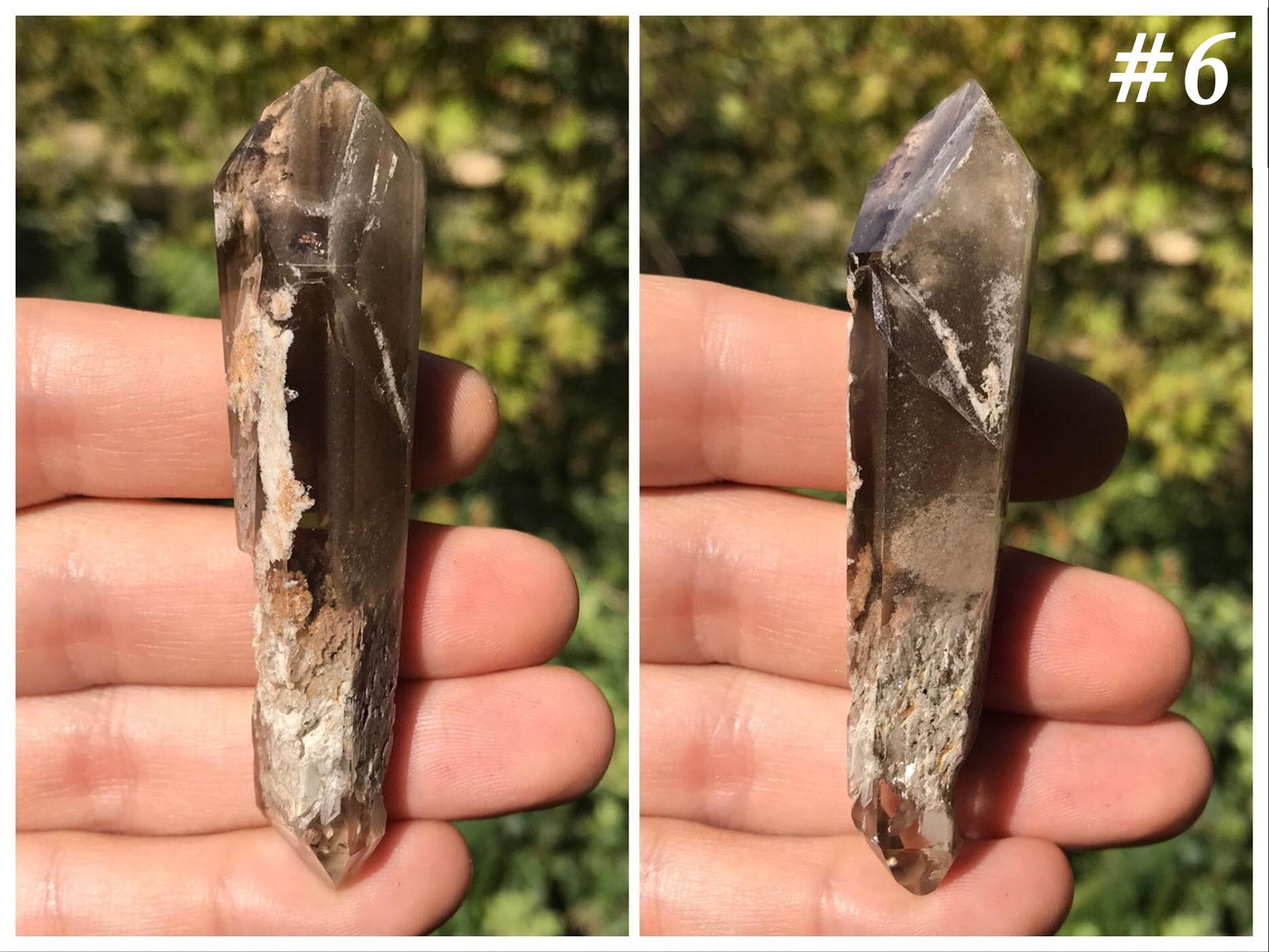 Garden Quartz Double-Terminated Freeform Points